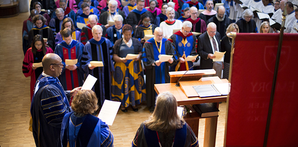 Three to be Installed to Chaired Professorships at Aug. 29 Convocation image