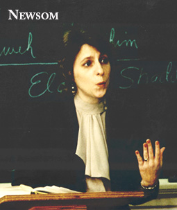 Prof. Carol Newsom teaching circa 1980