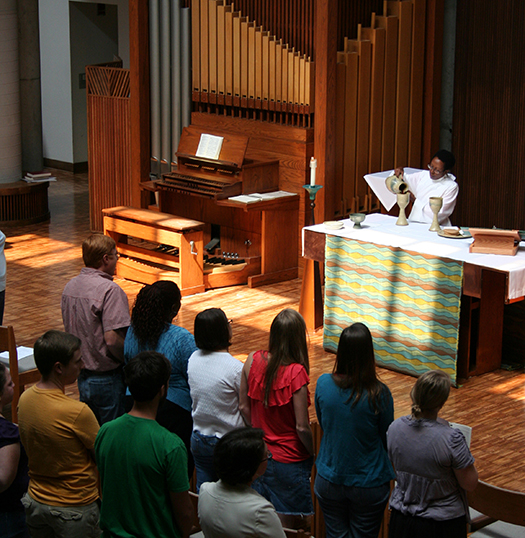 Holy Communion in Cannon Chapel