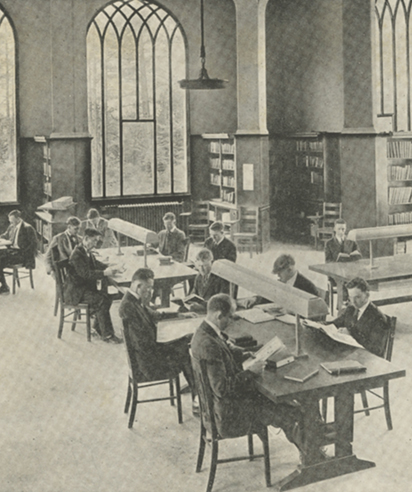 theology library circa 1930