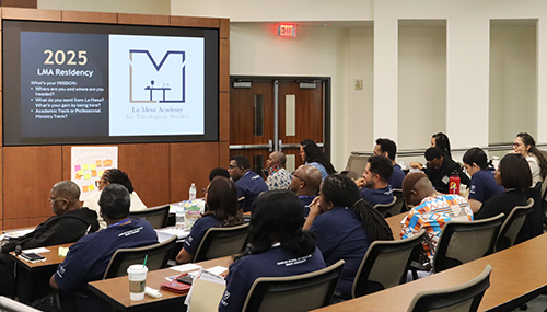a diverse group of adult students in a classroom