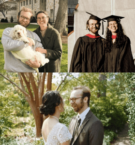 Photo collage of Janelle Hiroshige and Peter Dickson 21T